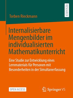 cover image of Internalisierbare Mengenbilder im individualisierten Mathematikunterricht